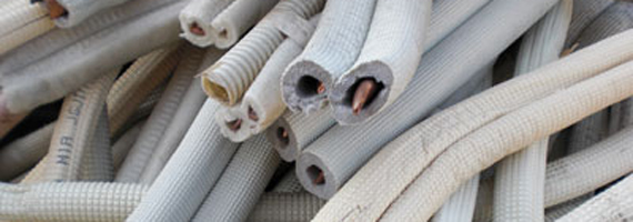 空調パイプ皮付を高価買取