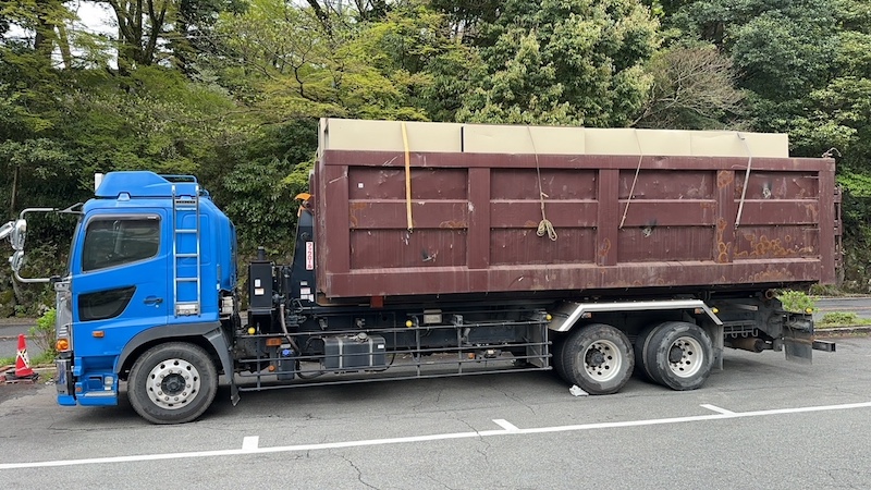 ロッカーの回収・箱根町